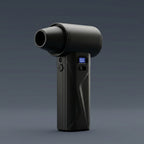 Front view of the matte black AirBlast Pro cordless air duster.